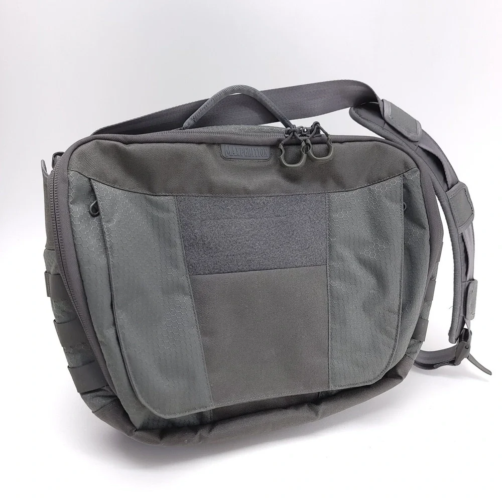 Maxpedition AGR Tactical Skyvale EDC Messenger Ripstop Military‎ Laptop Bag Gray